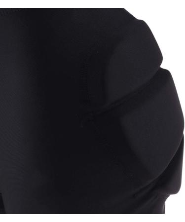 LIUHUO Hip Pad Protector Padded Shorts - Black Small for Ski, Roller Skating, Snow Crash - Tailbone & Butt Protection - Buy Online on SooperMarket.com