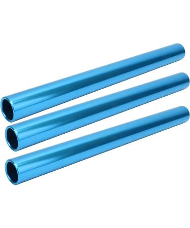 Keenso 3 Pcs Aluminum Alloy Relay Race Baton for Track and Field Sprint Match - Blue - Buy Online on SooperMarket.com