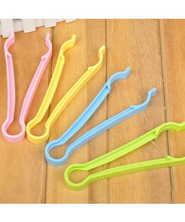 TOSSPER 2pcs Multifunctional Baby Bottle Clips | Anti-slip Tongs for Easy Feeding | Random Color | International Shipping Available - Buy Online on SooperMarket.com