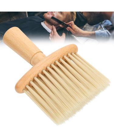 Neck Duster Brush Wooden Handle Haircut Neck Duster Brush For Barber Shop Hairstylist Broken Hair Sweep Brush for for Face and Neck - Buy Online on SooperMarket.com