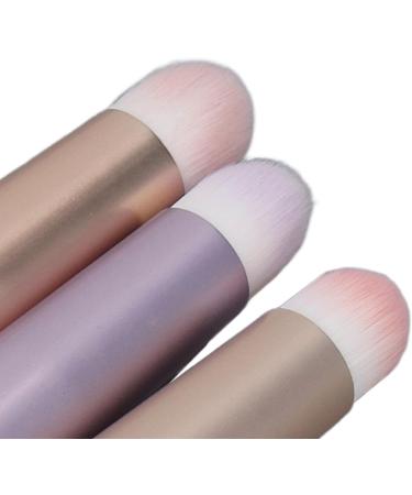 Lip Brush 3 Pieces Lip Brush Compact and Durable Round Head Easy to Clean with Lipstick Cover - Buy Online on SooperMarket.com