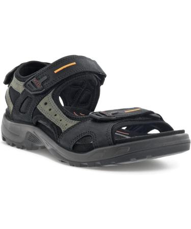 ECCO Men's Yucatan Sandal 43 EU - Stylish Black Outdoor Footwear for Comfortable Travel - Buy Online on SooperMarket.com