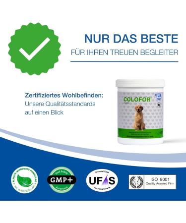 Nutrilabs Colofor Powder for Dogs 400g - Nutritional Supplement for Dog Diarrhea with Bentonite L-Glutamine & Prebiotics - Former Estifor Powder - Buy Online on SooperMarket.com