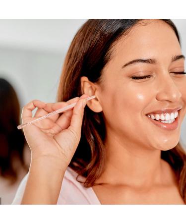 Healeved Spiral Ear Picker - Stainless Steel Ear Spoon & Ear Wax Removal Tool | Rose Gold Screw Back Earring - Ear Cleaner Accessory - Buy Online on SooperMarket.com