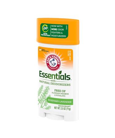 ARM & HAMMER Essentials Deodorant Rosemary Lavender 2.5oz - Pack of 9 | Natural Long-Lasting Freshness - International Shipping Available - Buy Online on SooperMarket.com