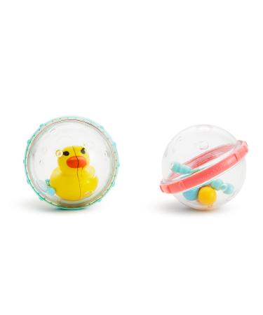 Munchkin Float and Play Bubbles Bath Toy 2 count (Pack of 1) 2 Pack
