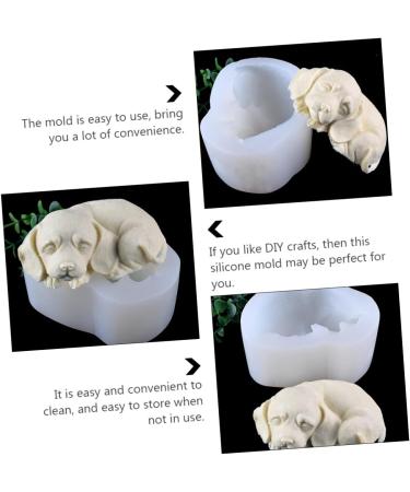 MAGICLULU Silicone Cake Molds Mold 3D Pastry Silica Gel White Candle Silicone Molds 10.8X8.5X5CM - Buy Online on SooperMarket.com