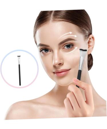 CANIGHT Blush Makeup Brush Nose Contour Brush Black Brush for Nose Makeup Concealer Brush 18.50X1.00X1.00CM Black - Buy Online on SooperMarket.com