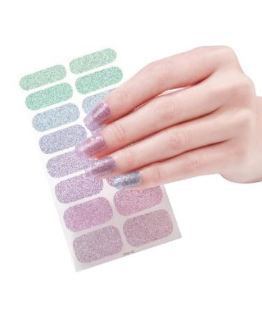Semi Cured Gel Nails Art Sliders Manicure Decor Uv Led Lamp Semi Cured Gel Design Nail Decals Fashion Nail Sticker Decor Nail Appliques Nail Decals Nail Vinyls Nail Transfers style ZE0392