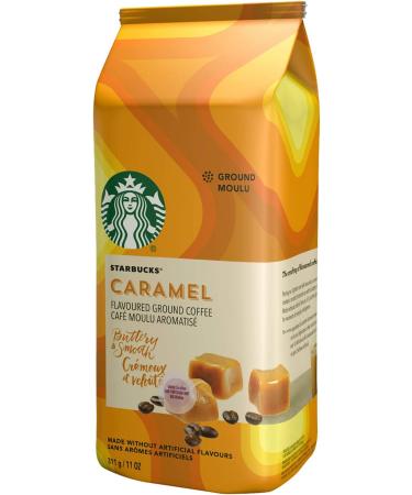STARBUCKS Caramel Flavoured Ground Coffee 311g Bag & Pike Place Ground Coffee Medium Roast Coffee 100% Ground Arabica Beans - 340g Bags (Pack of 6 2040g) - Buy Online on SooperMarket.com