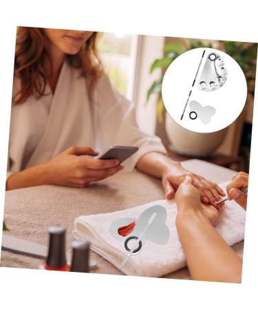 Didiseaon 2 Sets Palette Set - Stainless Steel Nail Art & Makeup Mixing Trays | Pigment Paint Scraper & Cosmetic Tools for Professional Nail Color Art - Buy Online on SooperMarket.com