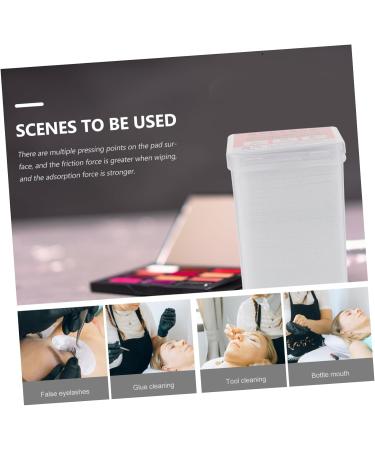 Didiseaon 2pcs Eyelash Extension Cleaning Pads - Effective Glue Remover Wipes & Tweezers for Perfect Eyelash Care - Buy Online on SooperMarket.com