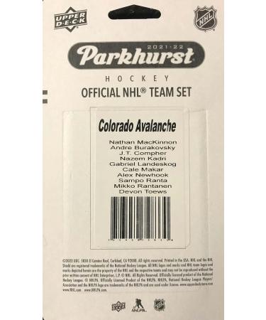 Colorado Avalanche 2021 2022 Upper Deck Factory Sealed 10 Card Team Set including Sampo Ranta ROOKIE Card plus Nathan MacKinnon  Cale Makar and others - Buy Online on SooperMarket.com