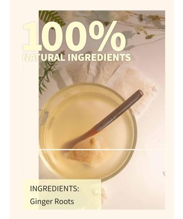 TeeLux Ginger Tea Bags 100 Count - Vegan, Caffeine-Free, Rich in Antioxidants - Spicy & Warm Herbal Tea Bags - Pack of 1 - Buy Online on SooperMarket.com
