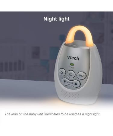 VTech DM221-2 Audio Baby Monitor with 1,000 ft Range, Sound-Alert, Intercom, Night Light, 2 Parent Units - White - Buy Online on SooperMarket.com