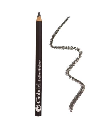 Gabriel Cosmetics Classic Eyeliner (Charcoal)  Natural Eye Liner  Paraben Free  Vegan  Gluten-free  Cruelty- free  Non GMO  long lasting  Infused with Jojoba Seed Oil  Super Smooth  0.04 oz.