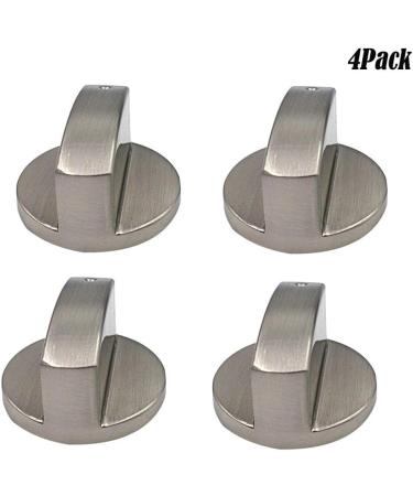 Knobs Universal Stove Alloy 4Pcs Oven Control Cooker Kitchen Dining & Bar Utensil for Sink (Photo Color One Size) Photo Color One Size - Buy Online on SooperMarket.com