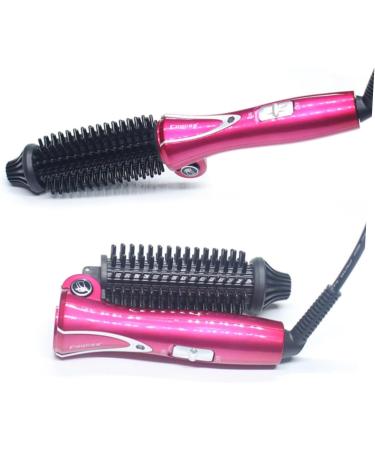 Mikinona Travel US Barrel Heated Curler Brush Ceramic Hair Long Iron Hot for Plug Curling Styler with - Buy Online on SooperMarket.com