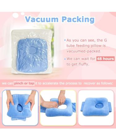 Shop G Tube Tummy Time Pillow & Feeding Tube Belt - Adjustable Soft Pad for Infants & Children | Comfort & Port Covers - Buy Online on SooperMarket.com