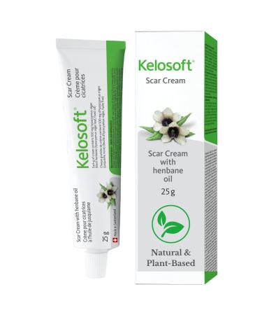 Kelosoft - Natural Scar Removal Cream Keloid Scar Removal Gel Plant Based Herbal Scar Cream Helps Reduce Visibility of Scars - 25g
