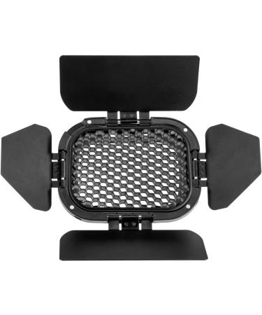 Flashpoint Barndoor Kit for The eVOLV 200 Fresnel Head with 4 Color gels (BD-07) - Buy Online on SooperMarket.com