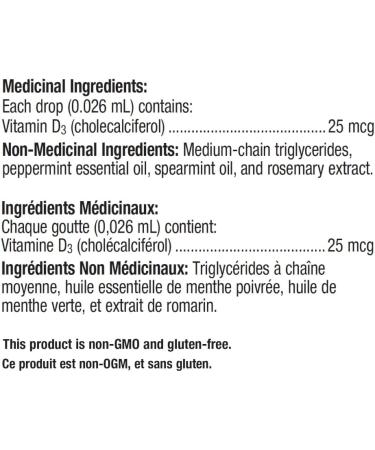 Metagenics - MetaKids D3 Liquid - Vitamin D3 Bone Support Supplement - 59 14 mL - 2 Fl Oz (2 275 servings) - Buy Online on SooperMarket.com