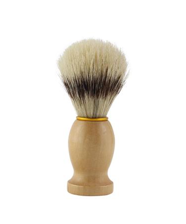 Perfect Flower Razor brush High quality bristle Shaving brush made of 100 roof hair Real roof hair with wooden handle handle made of synthetic resin for wet shaving with safety razor