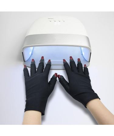 Misoce UV Protection Manicure Gloves for Gel Nail Lamp - Anti UV Tape Included - Buy Online on SooperMarket.com