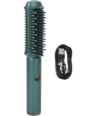 USB Rechargeable Cordless Hair Styling Tool Hair Straightening and Curling Brush Ideal for Short Hair Features Quick and Even Heating - Buy Online on SooperMarket.com