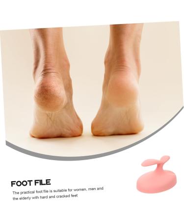 WOFASHPURET Foot Foot Rub Foot Scrubber File Feet File Foot File with Handle Foot File for Dead Skin Foot File Calluses Remover for Feet Rose Quartz Glass Pedicure Exfoliating - Buy Online on SooperMarket.com