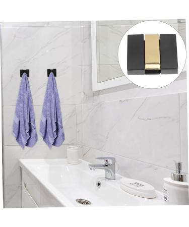 OSALADI 1pc Towel Hangers Kitchen Hooks Wall Mounted Clothes Hanger Heavy Space Aluminum Towel Hook - Buy Online on SooperMarket.com