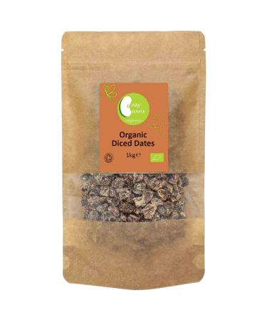 Organic Chopped Dates -Certified Organic- by Busy Beans Organic (1kg)