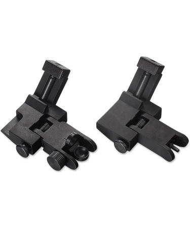 Buy FIRECLUB 2017 AR15 45 Flip Up Backup Iron Sights - Front & Rear Rapid Transition for AR-15 | International Shipping Available - Buy Online on SooperMarket.com