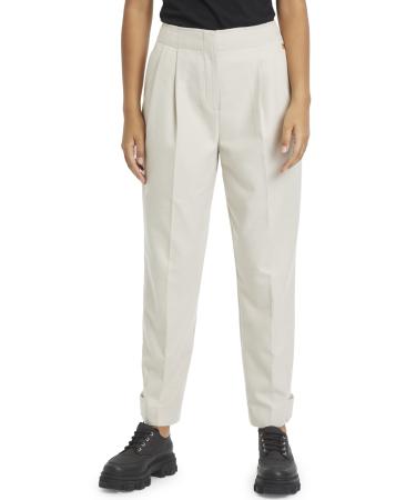 Tamaris Women's Brenk Carrot Pants 36 Tapioca