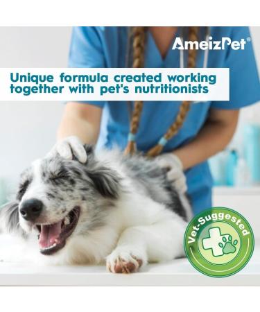 AmeizPet Anal Gland Treatment Soft Dog Chews - 120 Healthy Digestive Fiber Treats - Buy Online on SooperMarket.com