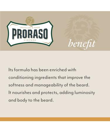 Proraso Beard Balm - Wood & Spice | 2x100ml | Fragrant Soothing & Protective | Made in Italy | International Shipping - Buy Online on SooperMarket.com