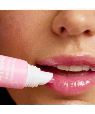 TONYMOLY x Squishmallows Patty Keychain Lip Gloss - Hydrating Strawberry Shortcake Stain Sheer Pink High Shine 11ml - Buy Online on SooperMarket.com