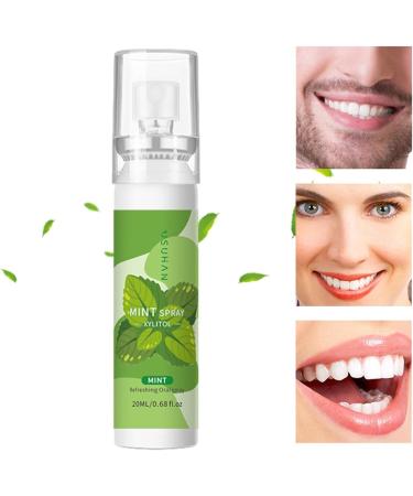 Oral Breath Spray - 20ml Fresheners Mouth Spray for Dry Mouth - Breath Freshener and Breath Treatments Portable Small Oral Care Health Spray Puchen Mint Flavor - Buy Online on SooperMarket.com