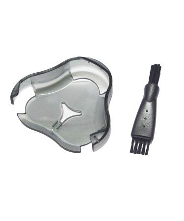 Ronsit Cover for Norelco 1200 Series Plastic Protective Cap Cleaning Brush
