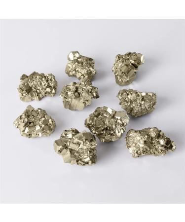 1pc Natural Raw Minerals Pyrite Stone Crystal Decoration Irregular PyriteEnergy Crystals Specimens Decoration HOMEZHOU (Color : 30-40g) - Buy Online on SooperMarket.com