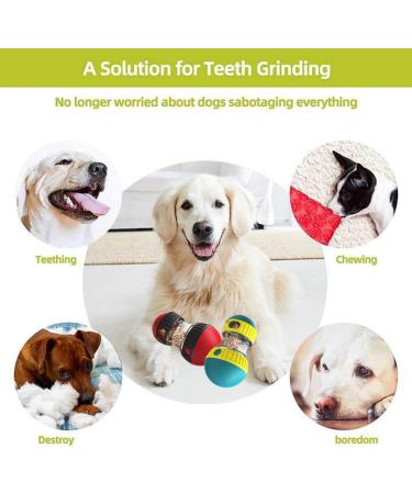 Interactive Treat Dispenser Dog Toy Dog Treat Dispensing Puppy Toys Rolling Dog Treat Dispenser Slow Feeder Reduce Boredom Improve IQ for Small Medium Large Dogs (Green) - Buy Online on SooperMarket.com