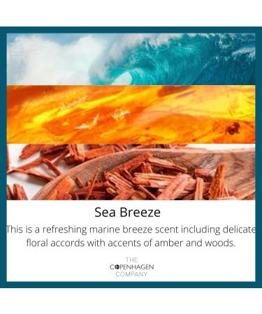 Luxury Scented Candle Gift Set - Sea Breeze | 45 Hours Burn Time | Natural Wax Blend | Hotel Collection by The Copenhagen Company - Buy Online on SooperMarket.com