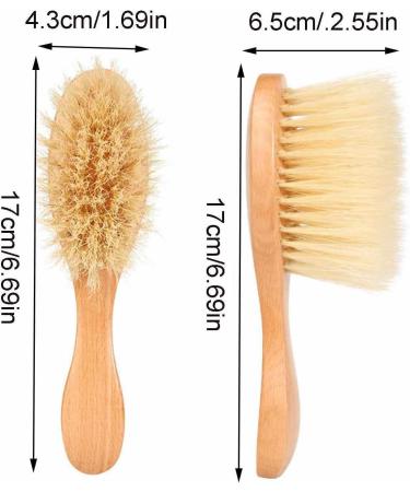 HMLTD Men's Beard Brush | Soft Beard Care Accessory for Home Travel & Business | Perfect Grooming Tool for a Stylish Beard - Buy Online on SooperMarket.com