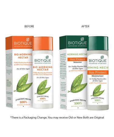 Biotique Morning Nectar Lotion SPF 30 - Lightening & Nourishing UVA/UVB Protection - Buy Online Internationally - Buy Online on SooperMarket.com