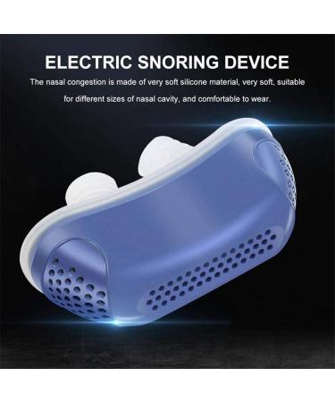 AISHFP Electric Anti Snoring Device | Snore Stopper Purifier | USB Lightweight Nose Plug for Comfortable Sleep - Buy Online on SooperMarket.com