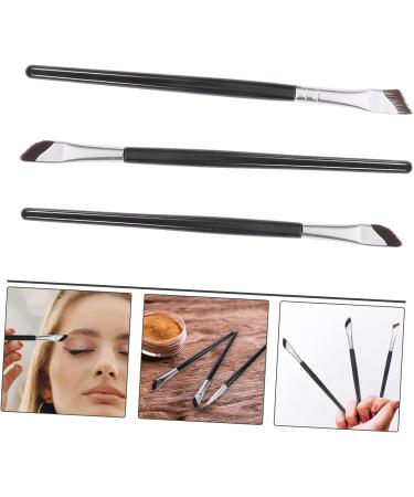 BELLIFFY 3pcs Set Eyeliner Tool Applicator Under Eye Concealer Brush Precision Concealer Brush Eye Brush Wood - Buy Online on SooperMarket.com