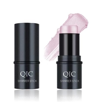 Go Ho Pink Highlighter Makeup Stick Pink highlights Light Face Glow Shimmer Cream Powder Waterproof Long-lasting Face Highlight Makeup for Daily Wear 3D Wonder Stick 01 Shimmer Pink 01 Pink Highlighter Makeup Stick