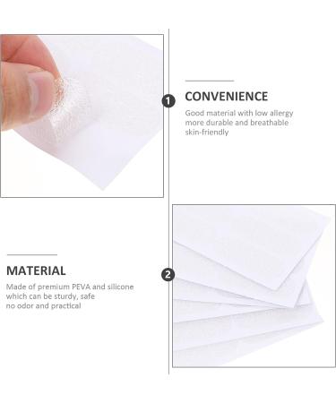 SOIMISS Clear Earrings Cosmetic Ear Corrector Support Stickers - Transparent Makeup Tape for Earlobe Support - 4X1.5X0.1CM - Buy Online on SooperMarket.com