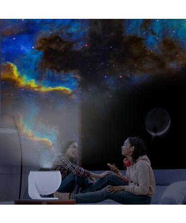 Planetarium Starry Sky Projector Lamp - Cluhertvy 12 Films Night Light for Kids & Adults | Perfect for Ceiling Bedroom & Parties - Buy Online on SooperMarket.com