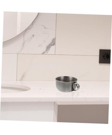 Magiclulu 7 DISCH Schrasiesifes - Long-lasting Stainless Steel Wet Shaving Bowl for Soap Bubbles - Buy Online on SooperMarket.com
